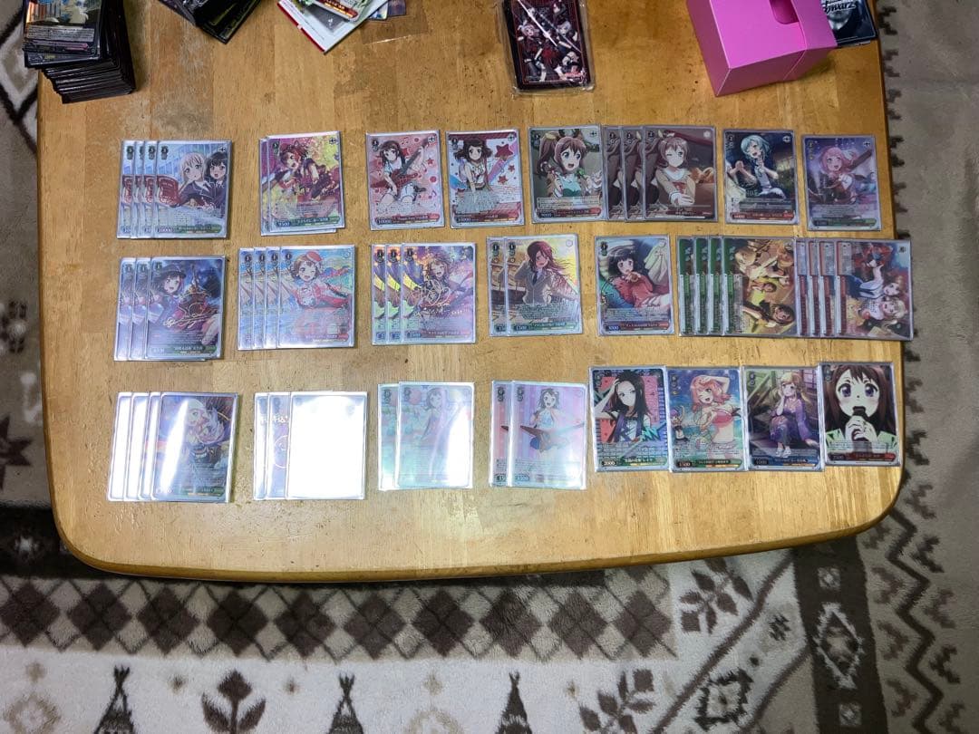 ヴァイスシュヴァルツ　バンドリ　フルホイル　フルレア　4宝4扉