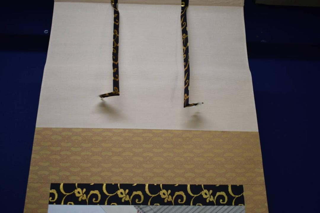 複製/八木輝一/平治物語/工芸/桐共箱付/布袋屋掛軸HJ-149