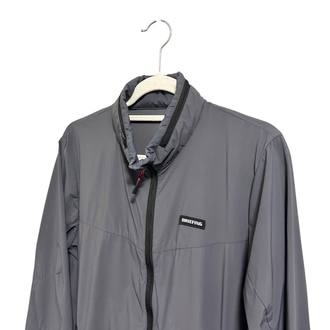 BRIEFING GOLFブリーフィングゴルフ ウィンドジャケット グレー