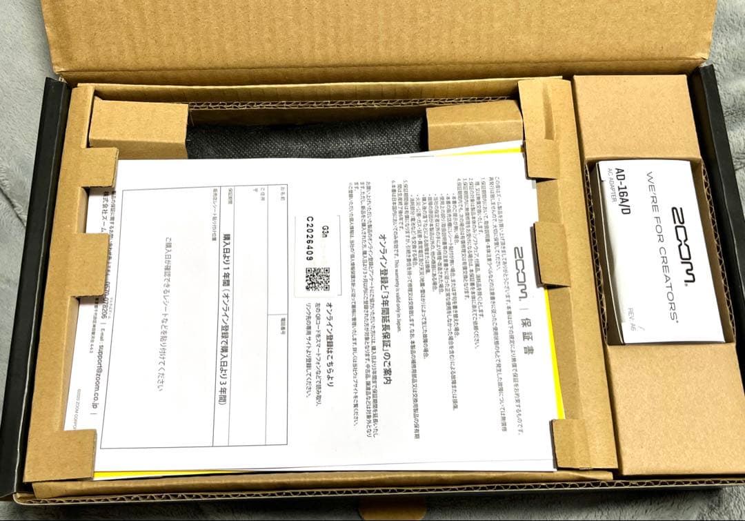 ZOOM G3n マルチエフェクター　新品未使用