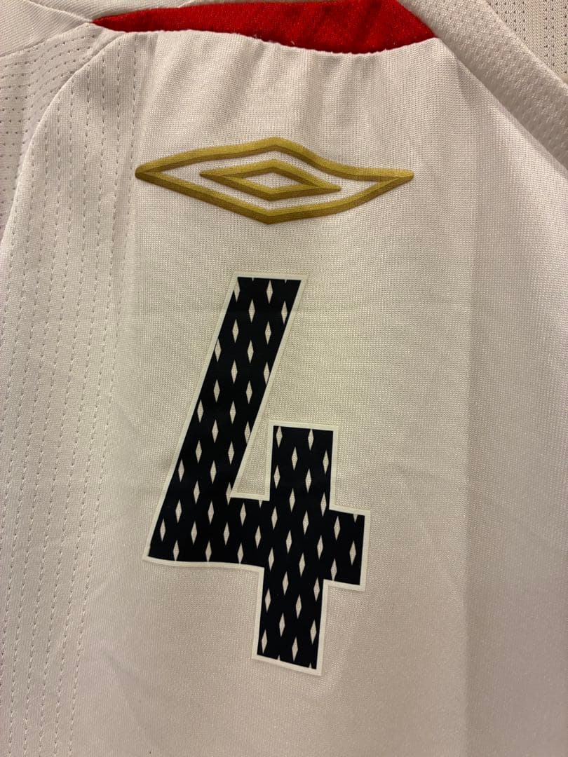 ジェラード　イングランド代表　ユニフォーム