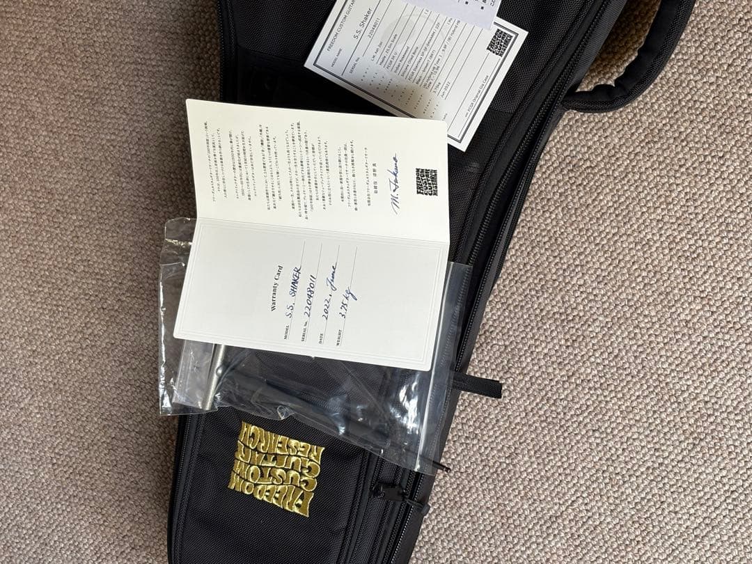 ギター FREEDOM Custom Guitar Research SHAKER