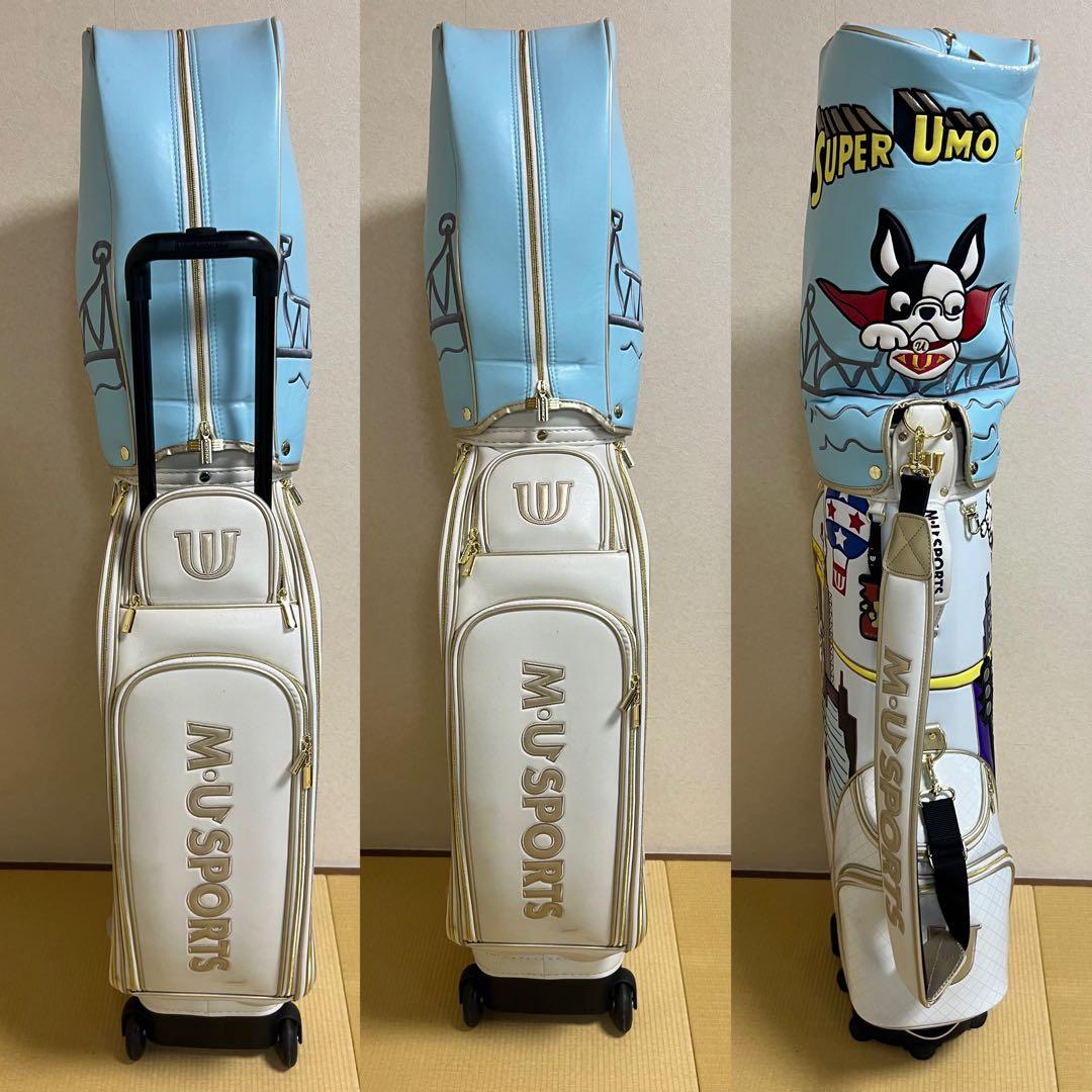 M.U.SPORTS キャディバッグ ローラー付き