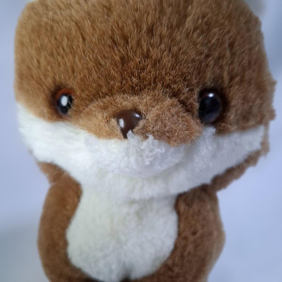 【ぬいぐるみの三英】キタキツネ★チロンノプ★　昭和レトロ＊当時物