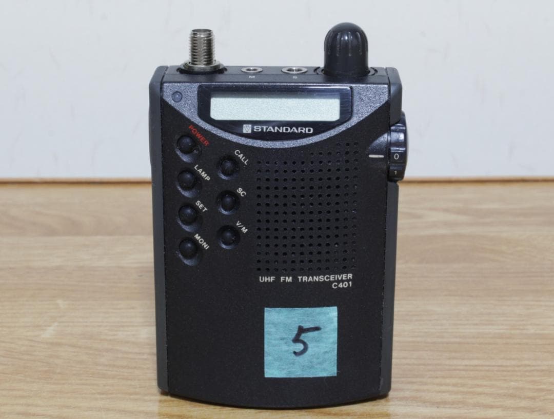 ◆STANDARD FMトランシーバーC401 ５台ジャンク【13】◆