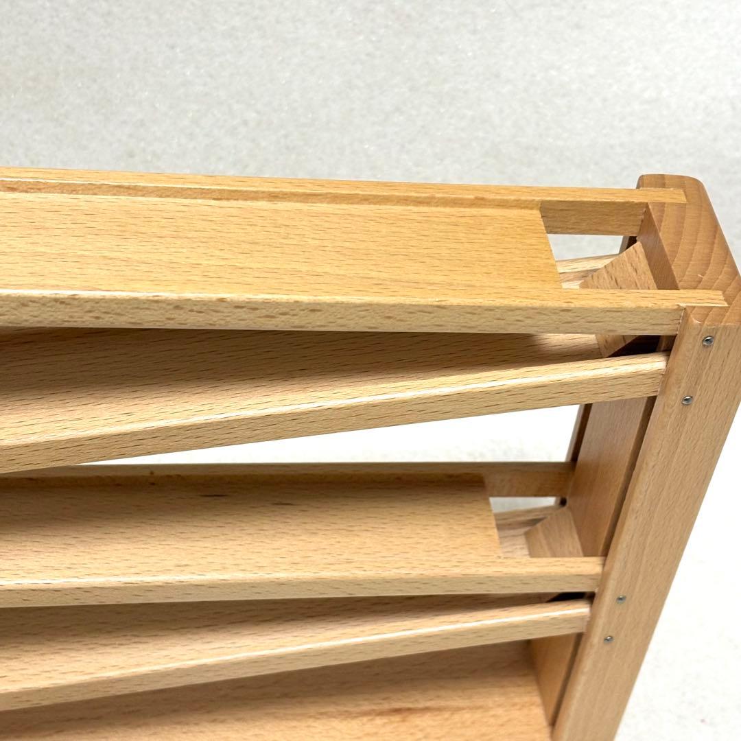 美品 ドイツ BECK ベック社 トレインカースロープ 木のおもちゃ