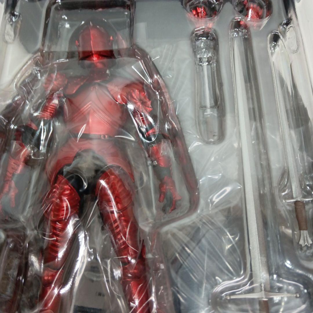 タケヤ式自在置物　フィールドアーマー　レッドカラー　15世紀ゴチック式