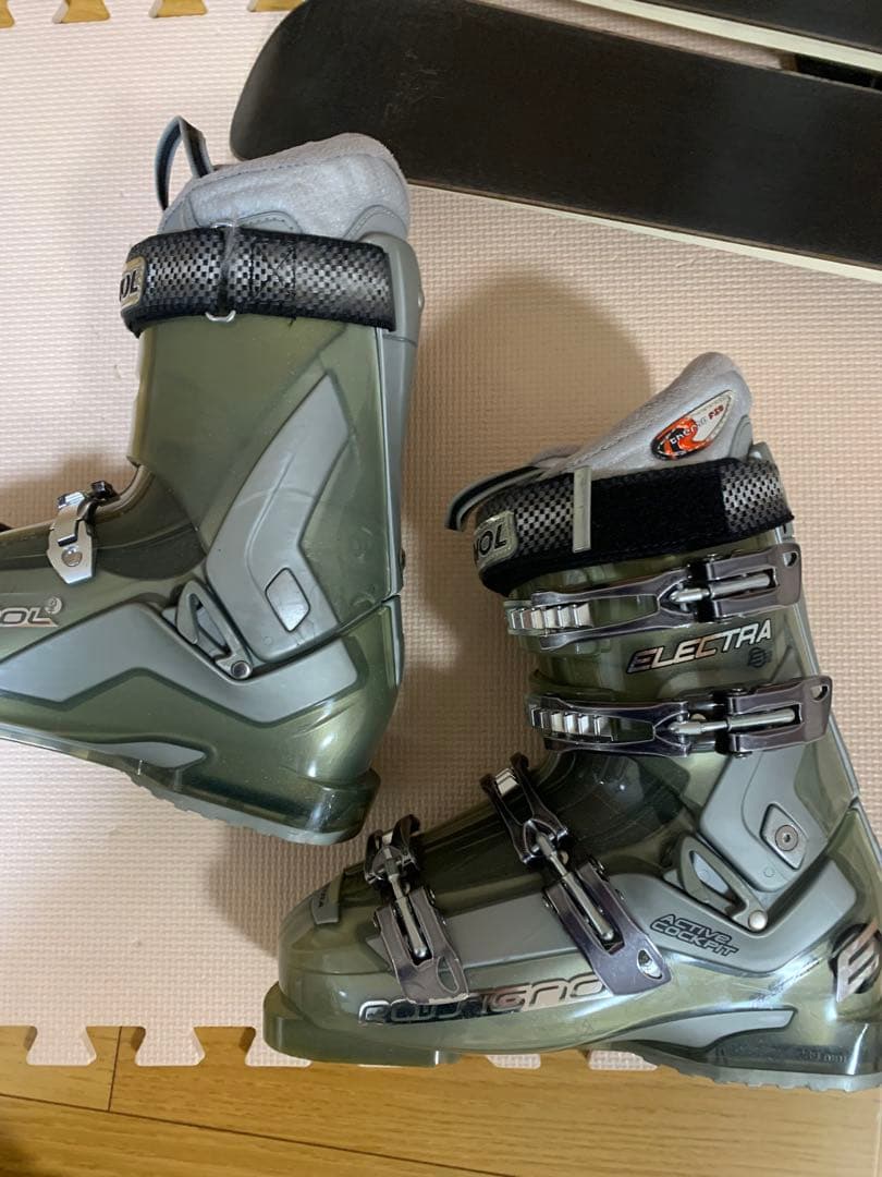 ショートスキー セット スキー板100センチ スキーブーツ 24〜24.5㎝