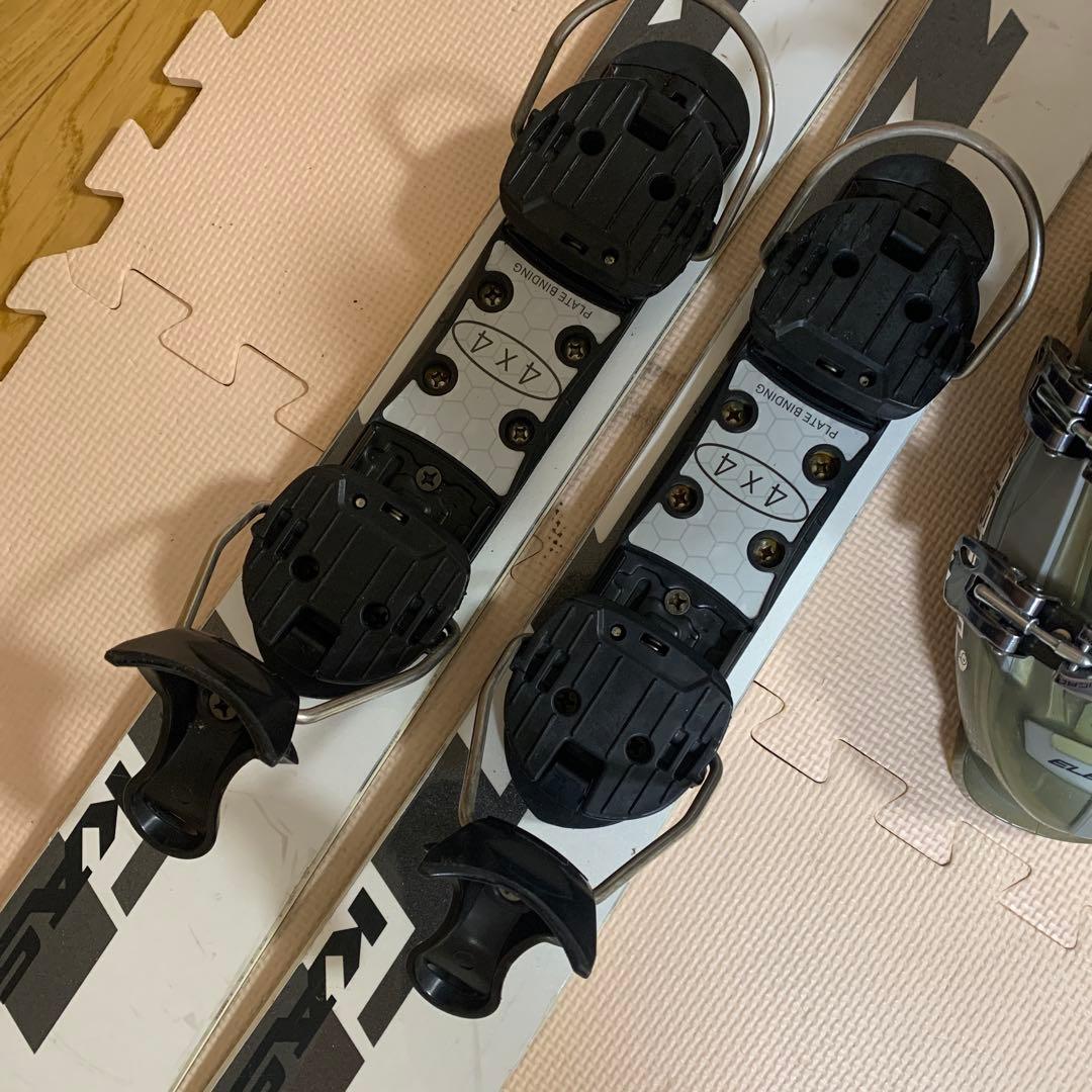 ショートスキー セット スキー板100センチ スキーブーツ 24〜24.5㎝