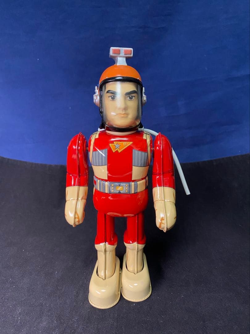 ⭐️ キャプテンウルトラ ゼンマイ歩行ブリキ ◇ビリケン商会製