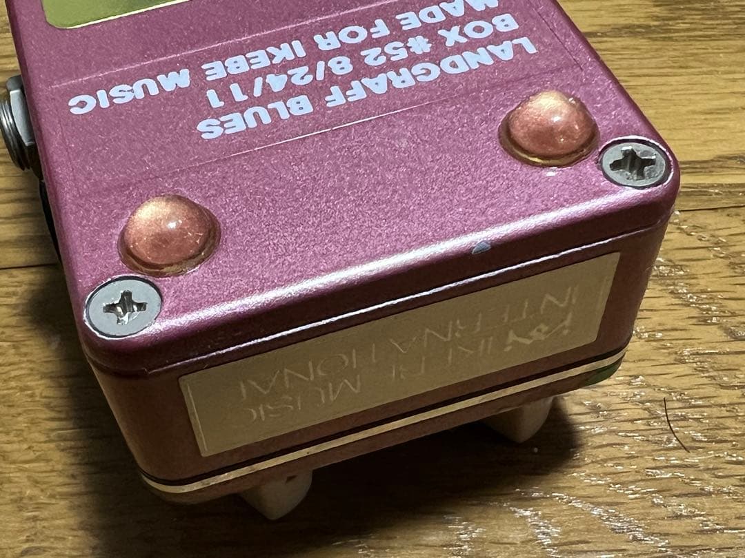 LANDGRAFF BLUES BOX 生産完了 初期シリアル