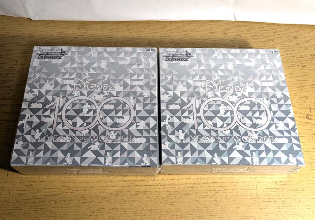 Disney100 シュリンク付　未開封 2BOX ヴァイスシュヴァルツ