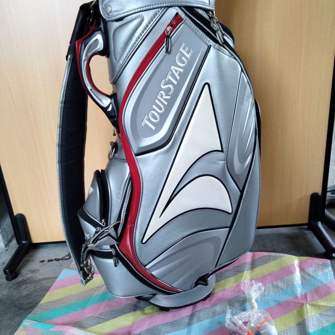 ゴルフ　キャディバッグ　TOURSTAGE CBTX10