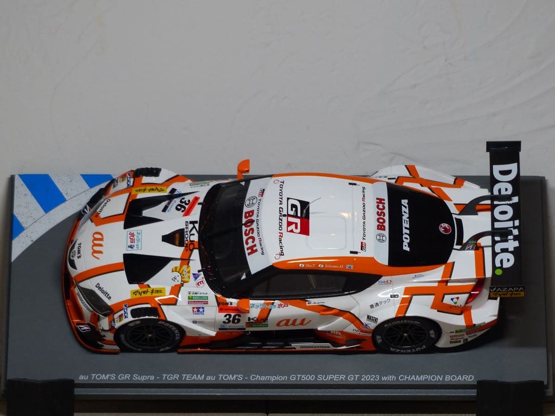 スパークモデル spark 1/18 au tom's gr supra '23