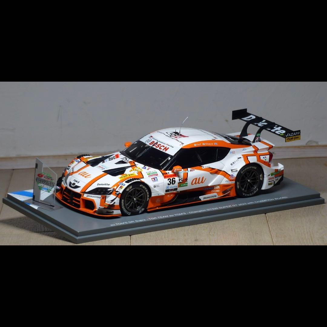 スパークモデル spark 1/18 au tom's gr supra '23