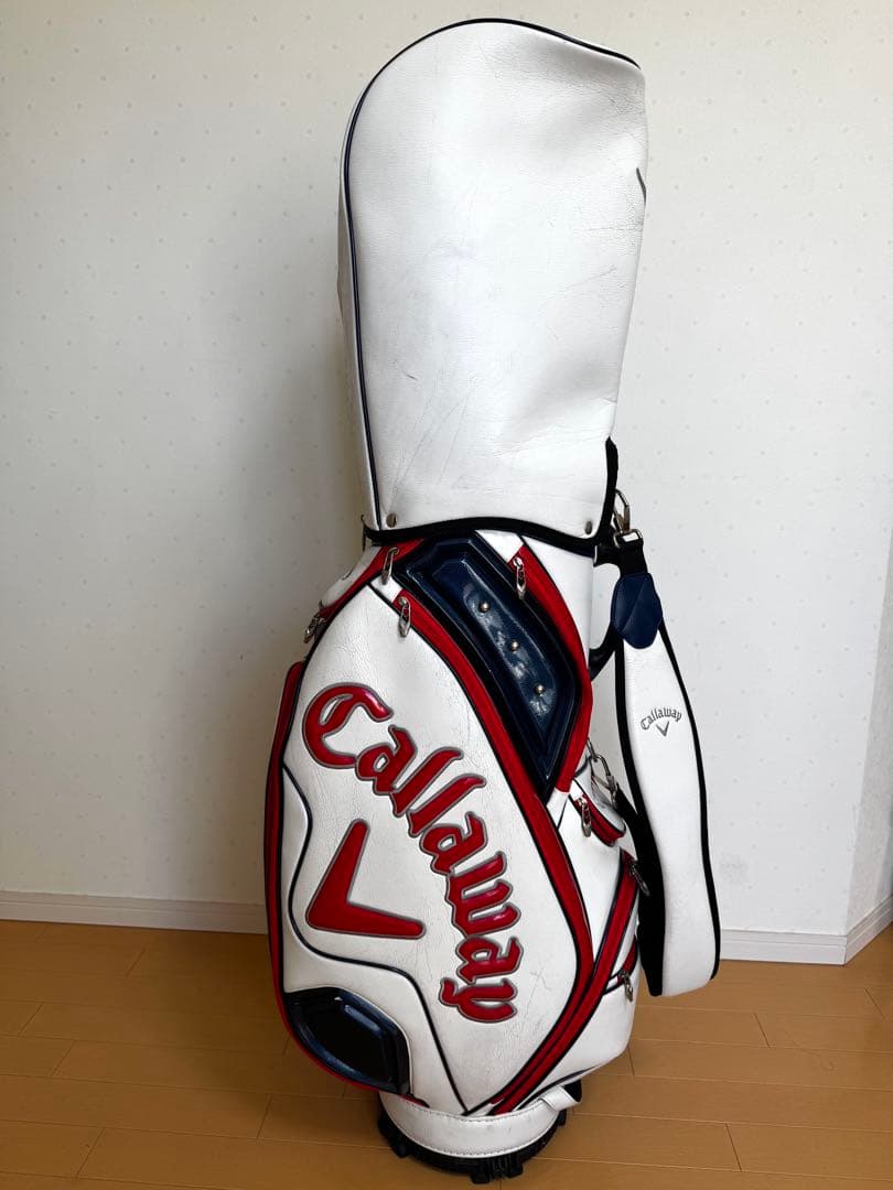 Callaway キャディバッグ 白/赤/青 おまけ ボール入付き