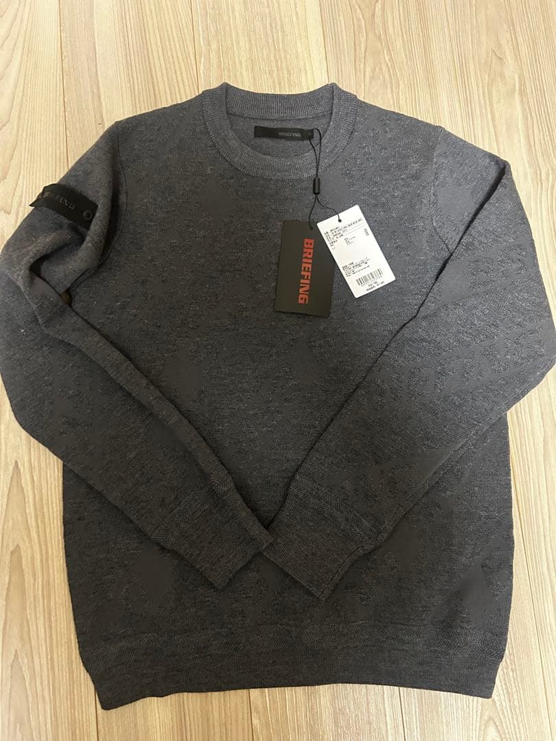 BRIEFING GOLFレディース ニット クルーネックセーター タグ付き新品