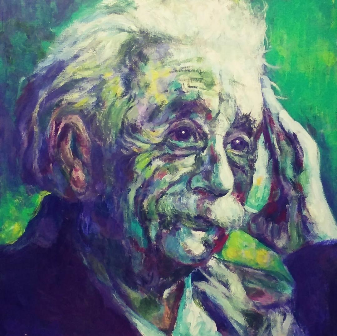 あさくら画廊のアインシュタイン☆