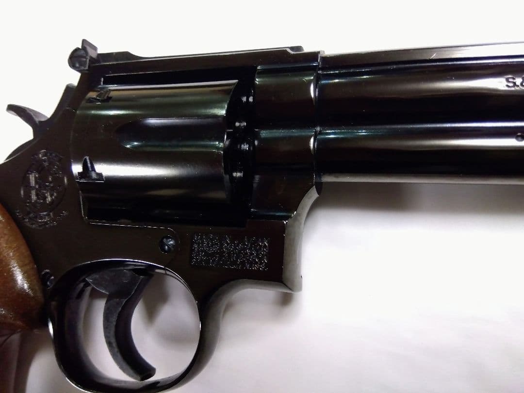 マルシン S&W M586 6インチ Wディープブラックモデルガン（希少品）