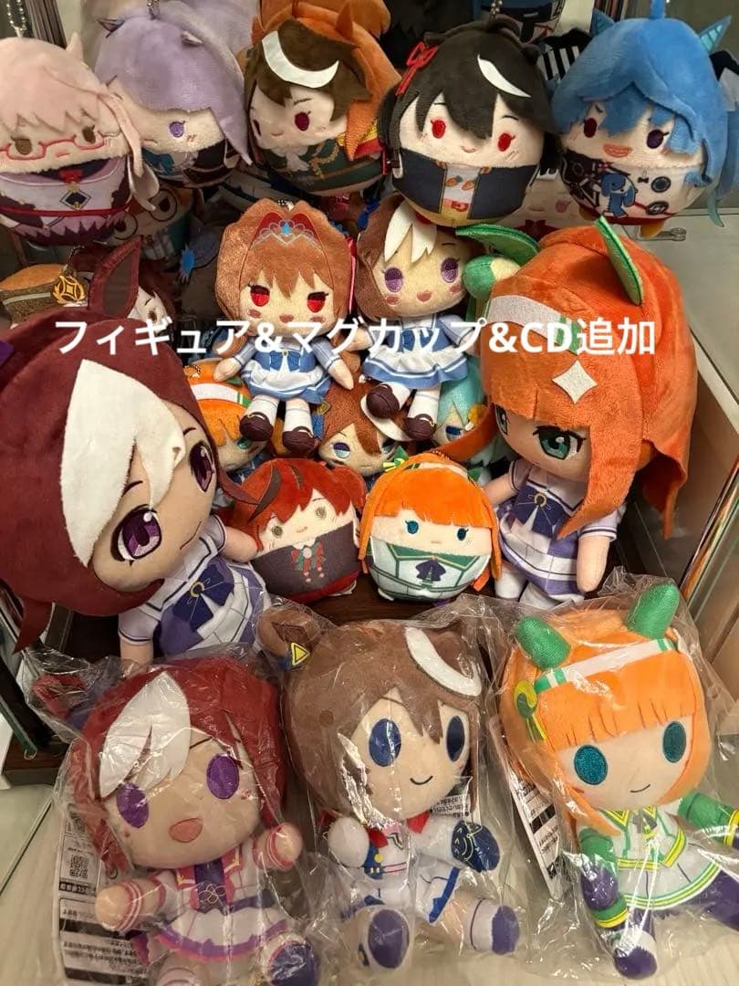 【大量】ウマ娘　グッズ　まとめ売り　ぬいぐるみ　フィギュア　アクリルスタンド