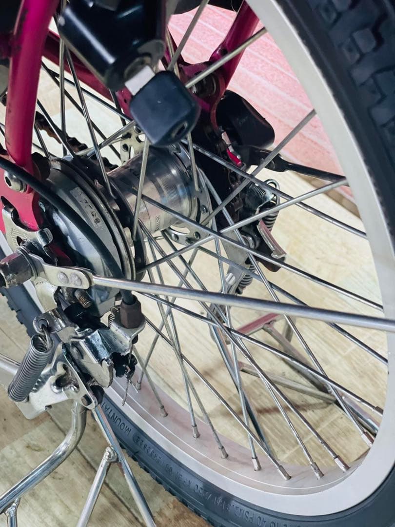 K2610 電動自転車パナソニック ギュット 子供乗せ 20インチ ピンク