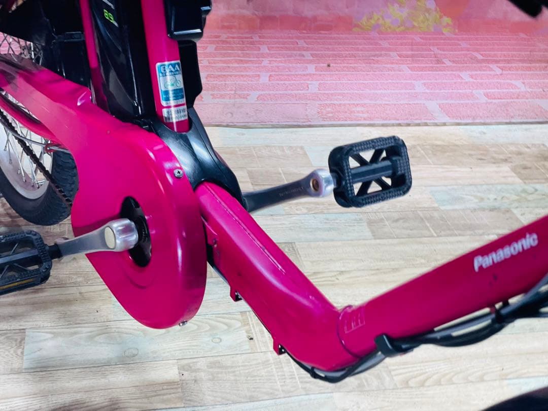 K2610 電動自転車パナソニック ギュット 子供乗せ 20インチ ピンク