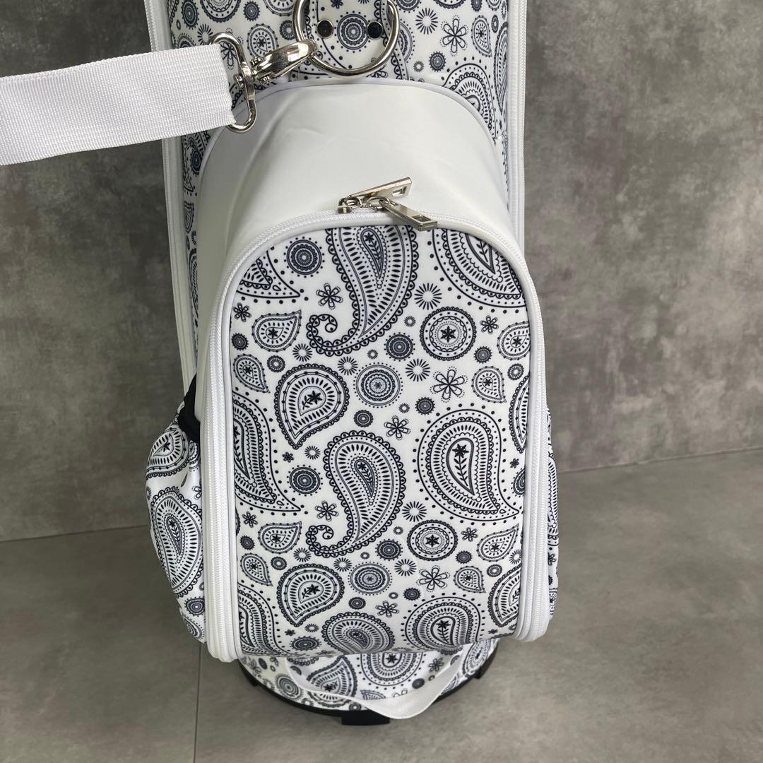 未使用品タグ付き　飛衛門　tobiemon　キャディバッグ　9.5型　5分割