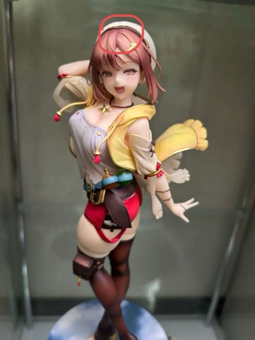 アルター　ライザのアトリエ　ライザ　1/7 スケールフィギュア　頭部部分破損