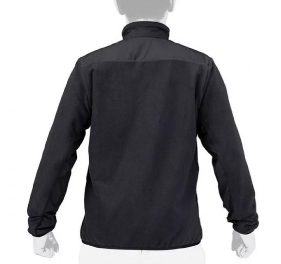 ミズノプロ　フリースジャケット　ブラック　L