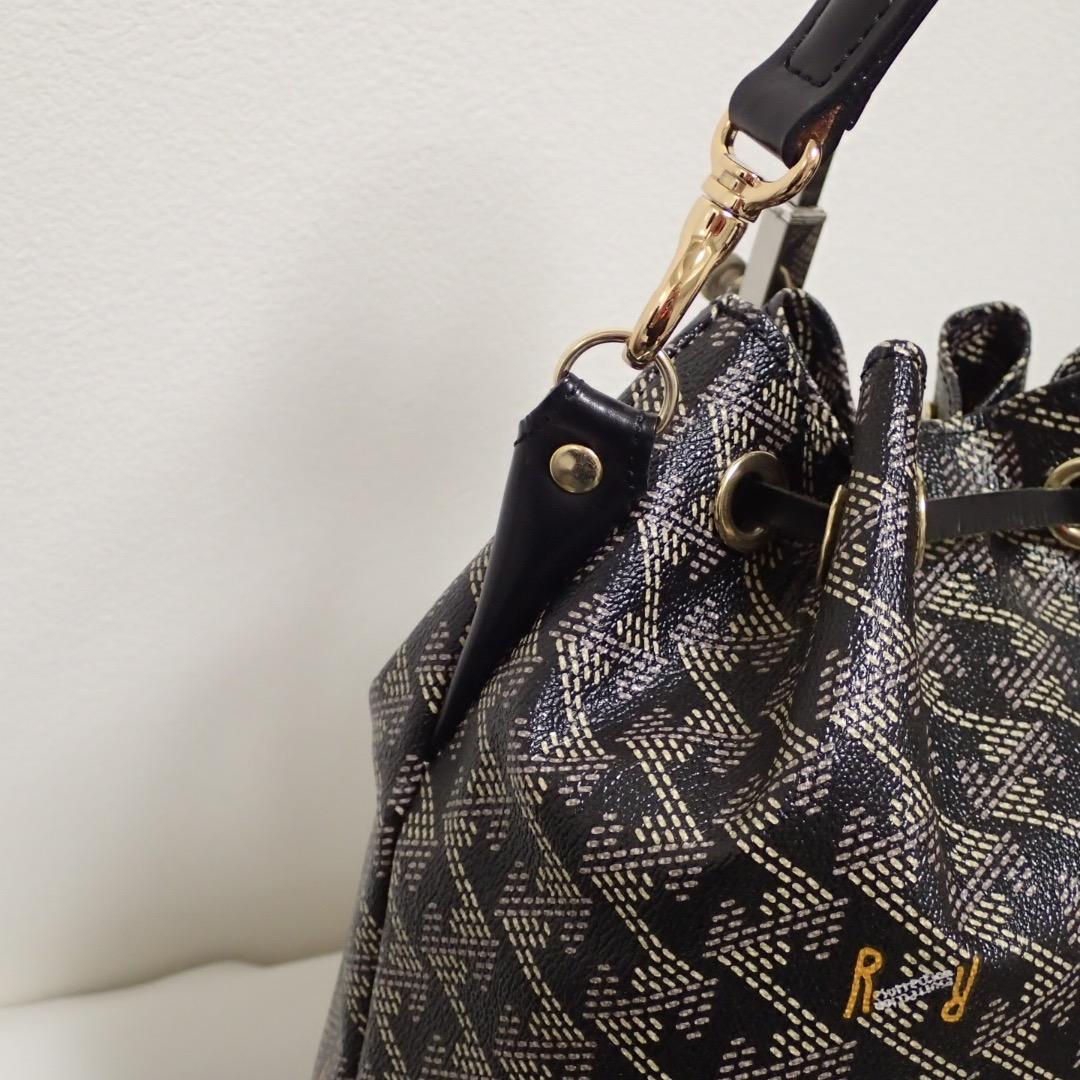 おまけつき！レザレクション カートバッグ ダークブラック 黒系 ロビン