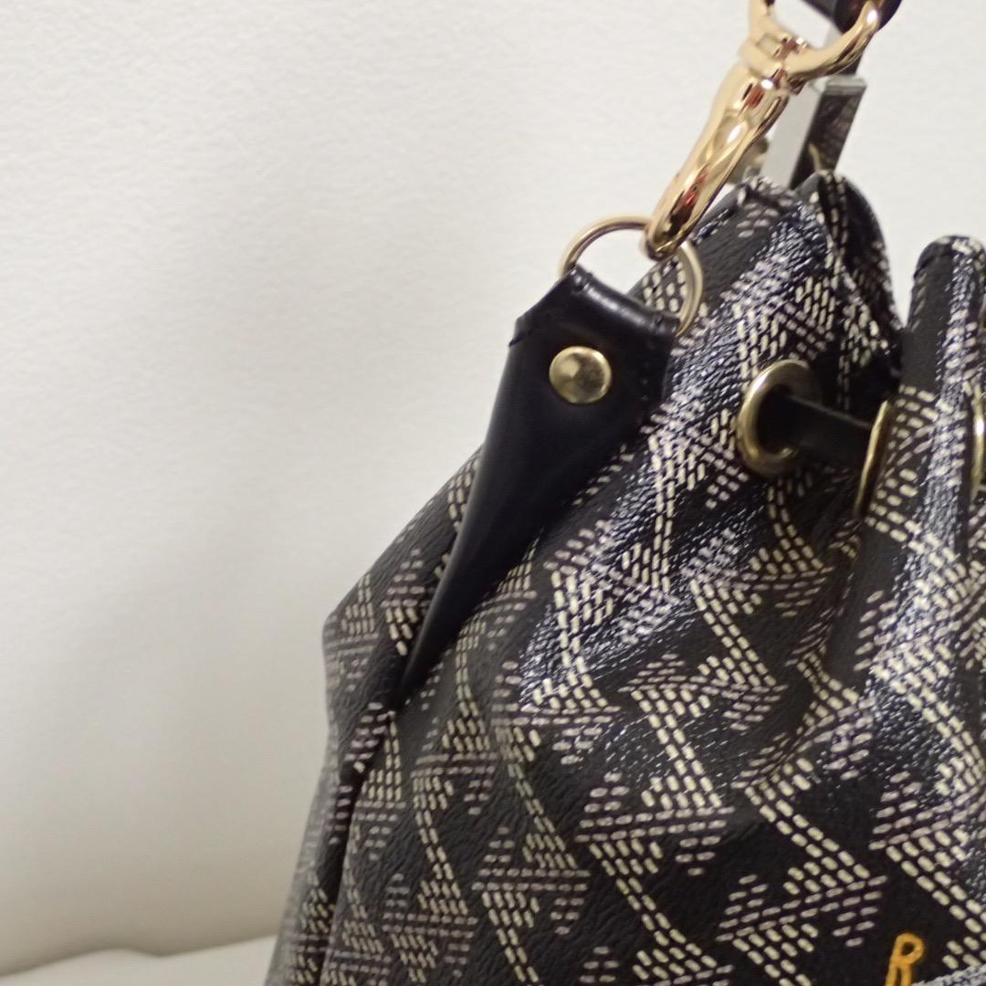 おまけつき！レザレクション カートバッグ ダークブラック 黒系 ロビン