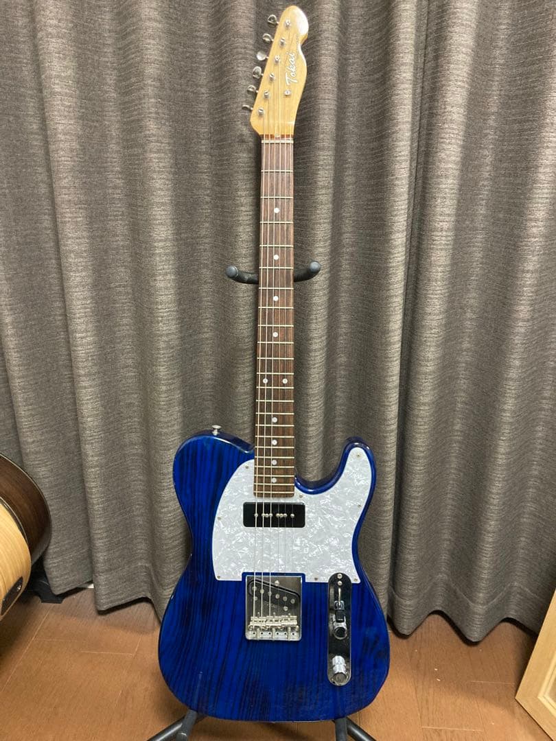 TOKAI ATE137S See-Through blue エレキギター