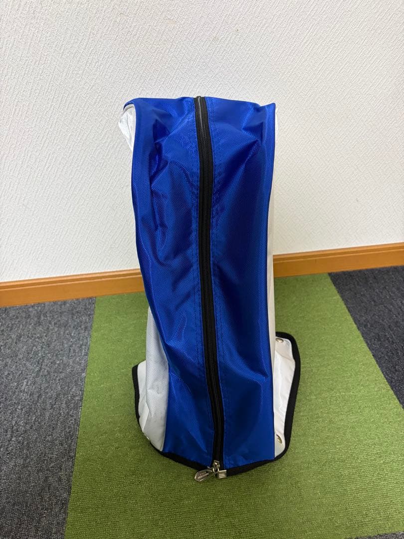 BRIDGESTONE ゴルフキャディバッグ ホワイト/ブルー