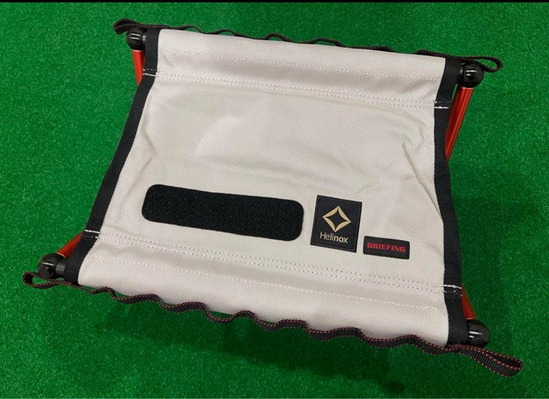 ブリーフィング × ヘリノックス折りたたみ椅子シルバー