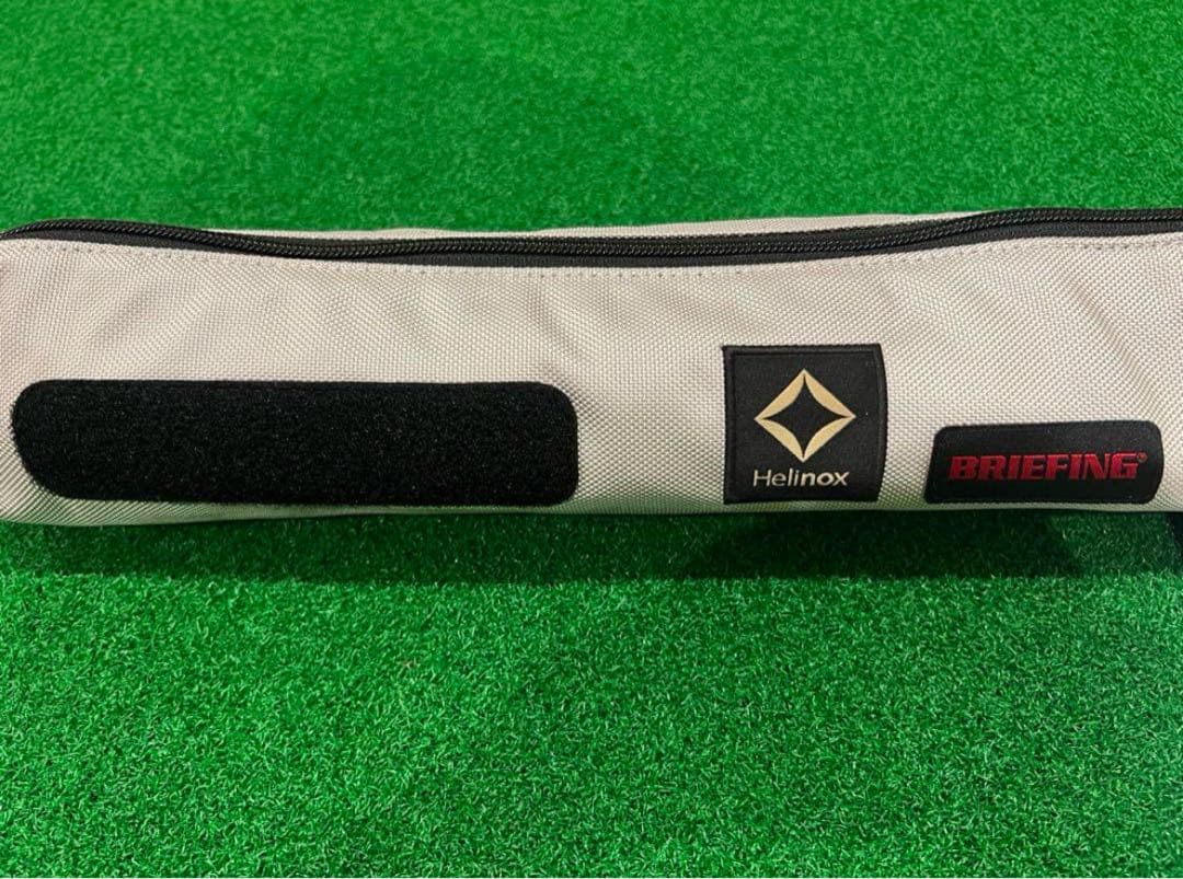ブリーフィング × ヘリノックス折りたたみ椅子シルバー
