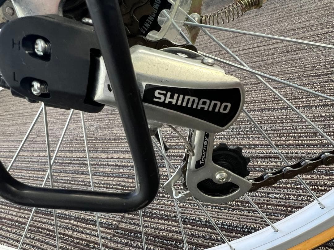 送料込み ￼26インチ　子供用自転車 屋内保管　シートカバーおまけ付