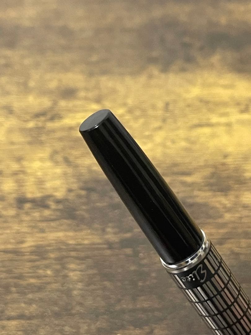 新品未使用　1977年製　蝕刻　エリート　18金　万年筆　パイロット　細字