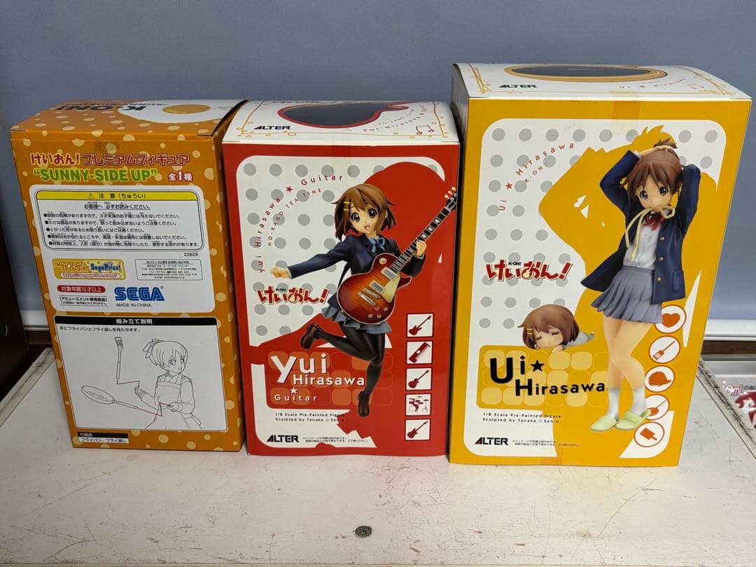 けいおん！平沢唯　平沢憂フィギュアセット