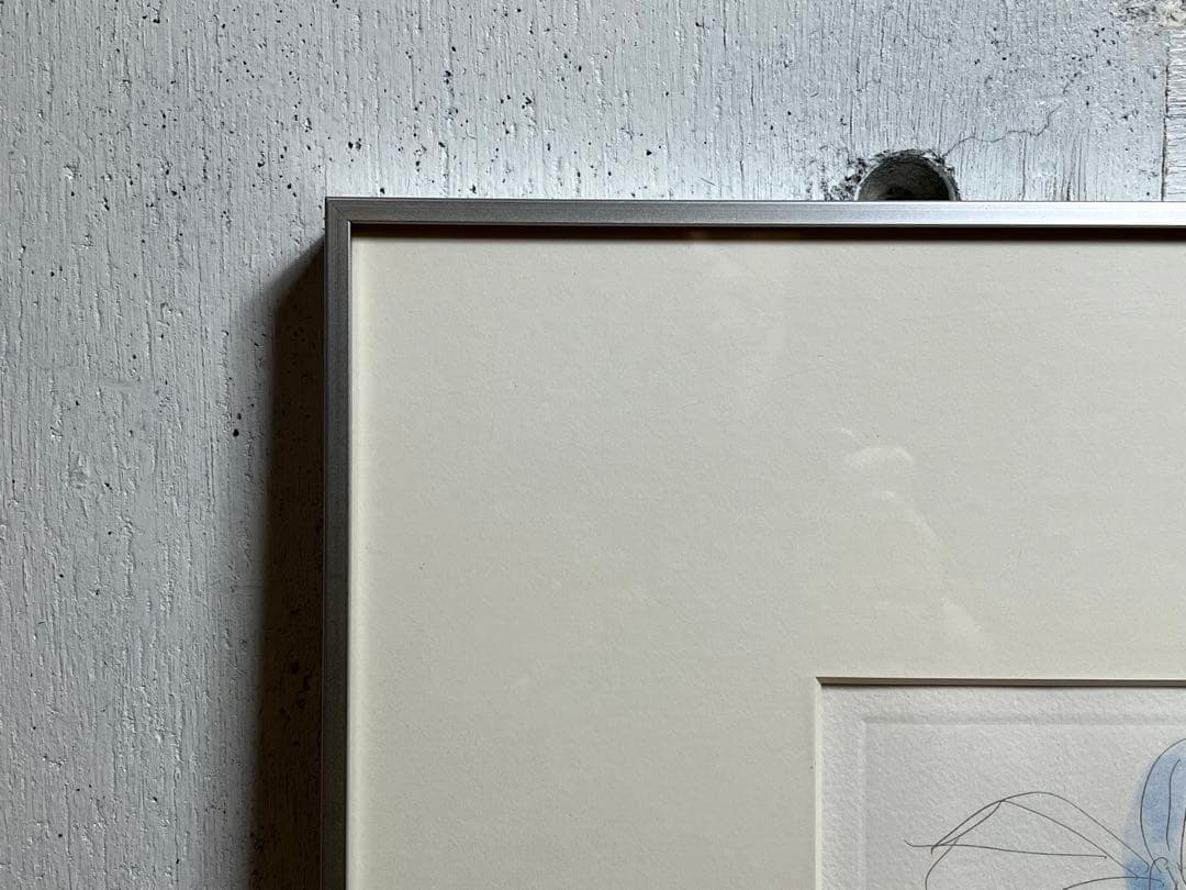 池田満寿夫 リトグラフ 版画 ヌード 裸婦 直筆サイン入り