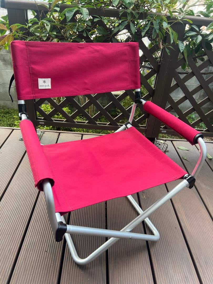 スノーピーク( peak) エントリーFDチェア LV-075RD 美品