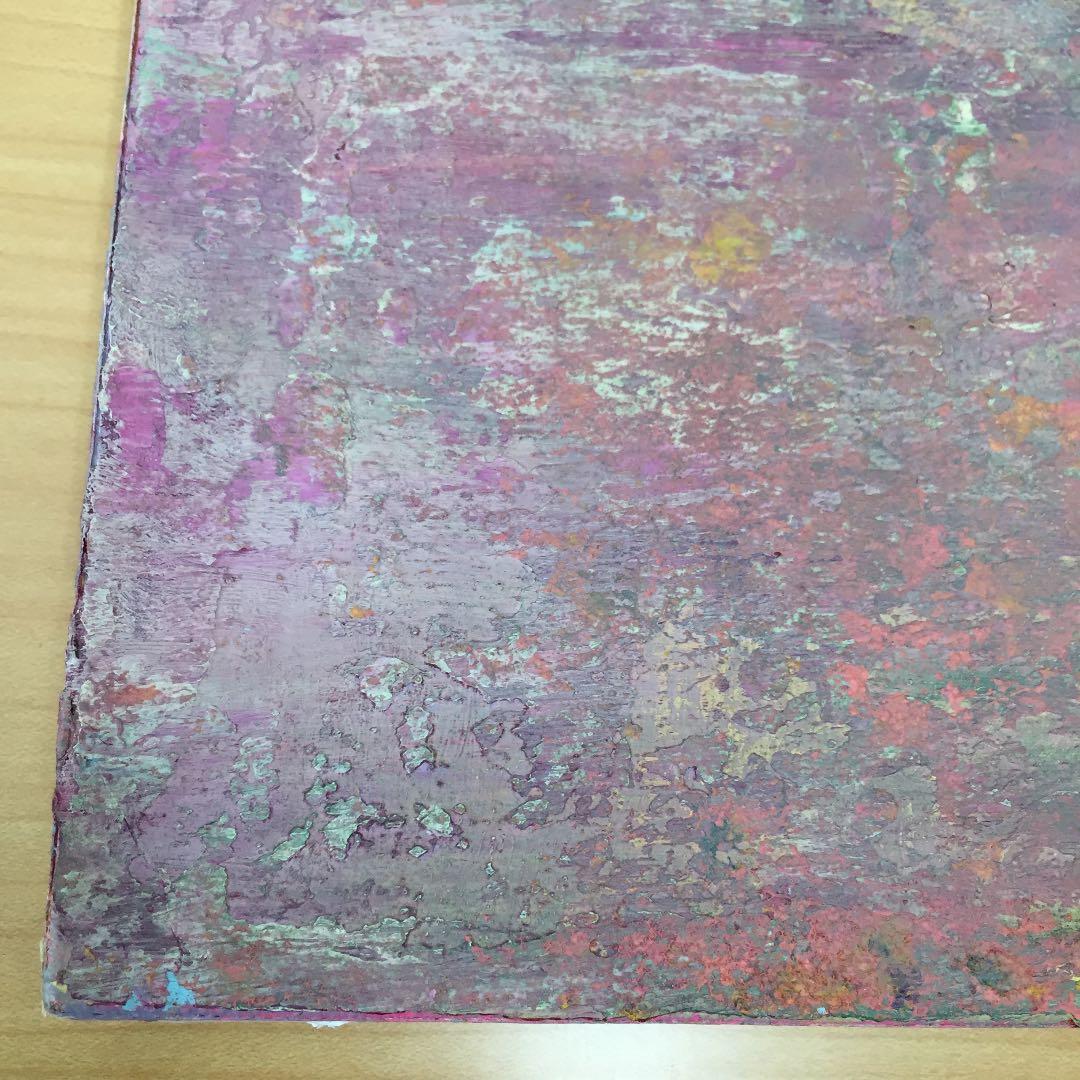 ★武藤厚子 MUTOH ATSUKO 油彩 F3「重なる想い」