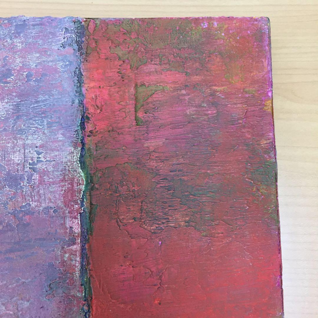 ★武藤厚子 MUTOH ATSUKO 油彩 F3「重なる想い」