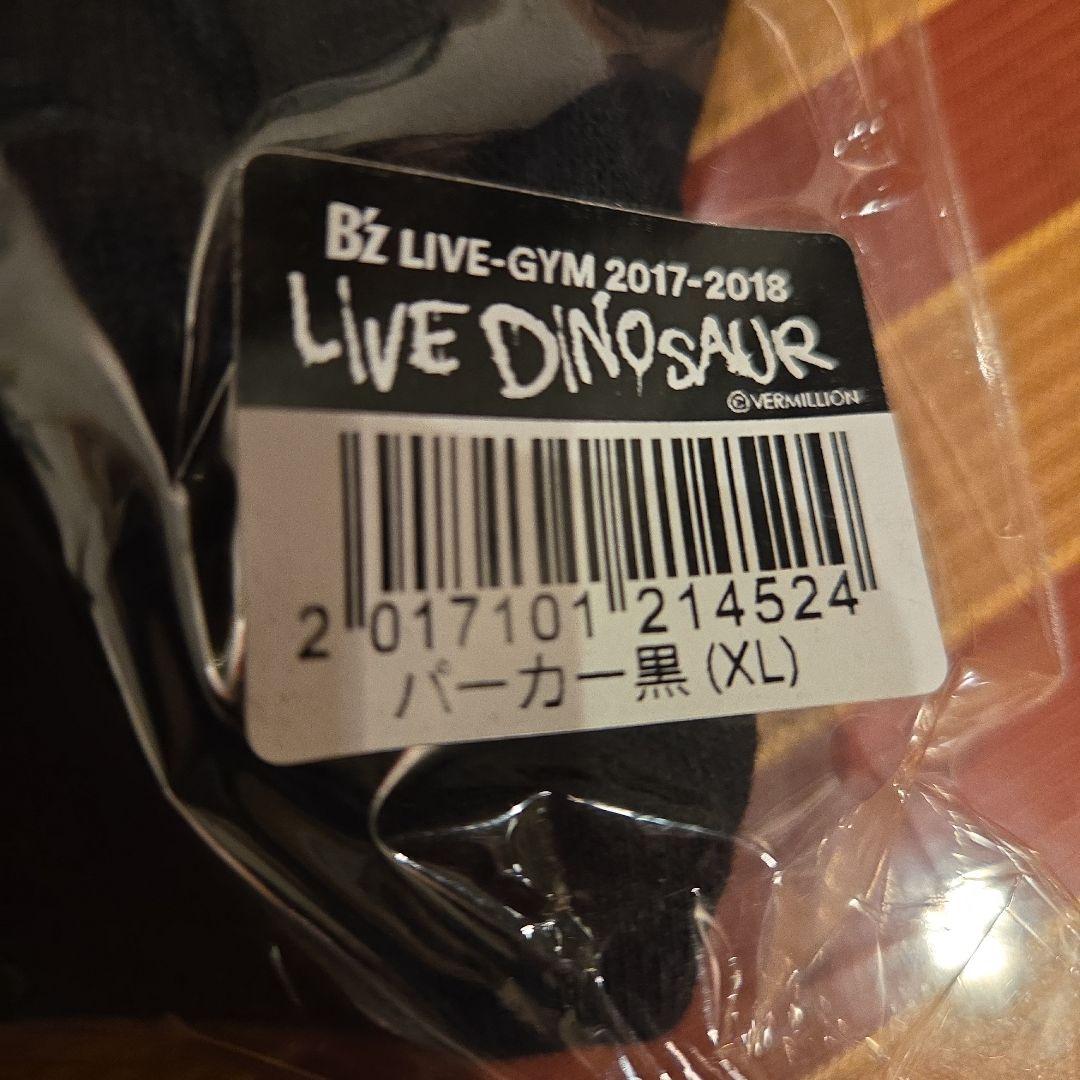 送料無料★新品★B'z　ダイナソー　DINOSAUR パーカー XL 黒