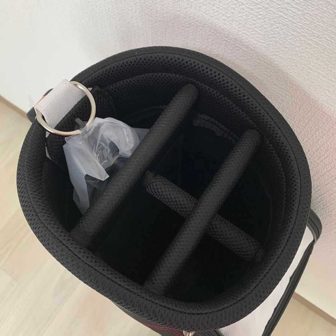 新品★ブリヂストン ゴルフバック キャディバック 9型CBG21Y ホワイト