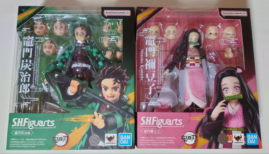 S.H.フィギュアーツ 鬼滅の刃 竈門炭治郎&ねず子