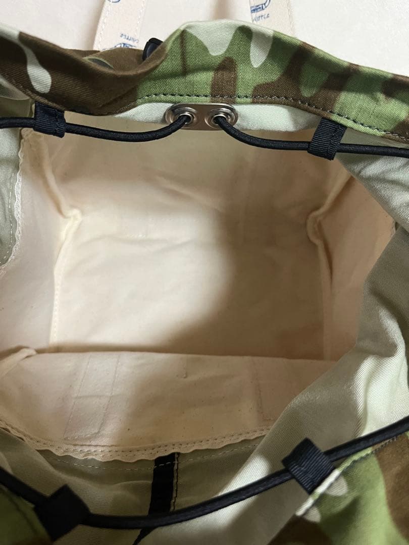 木の庄帆布 ミルクトートラウンドバッグ