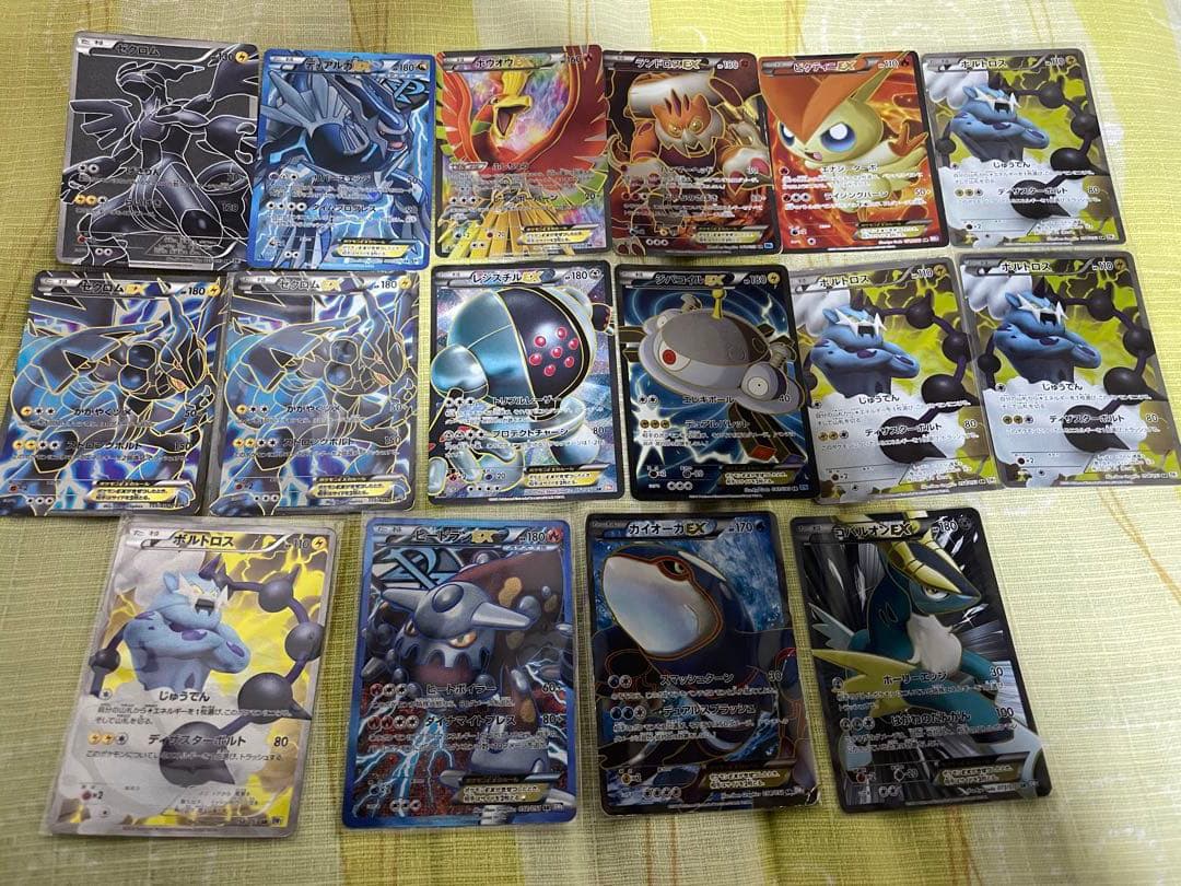 本日限定ポケモンカード まとめ売り EX Lv.X 旧キラ　引退品　73枚