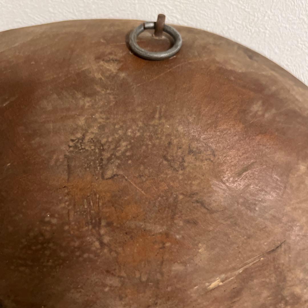 木彫り　壁掛け　達摩　ダルマ　特大　大型　縁起物　インテリア