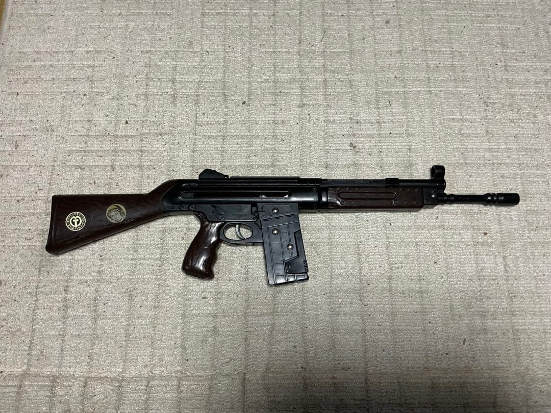 マツシロトーイ／プラスチック製ライフル銃。【弾はありません　昭和レトロ】。