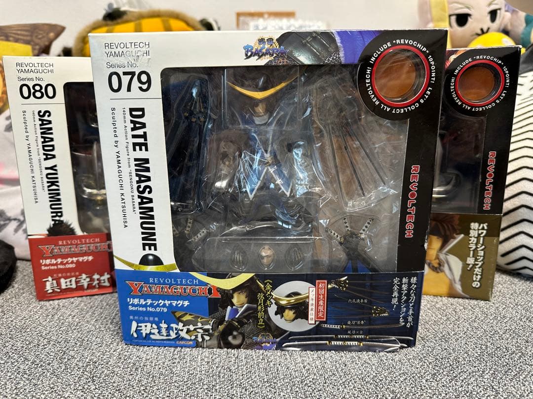 おマツ リボルテックヤマグチ　戦国バサラ　真田幸村　伊達政宗